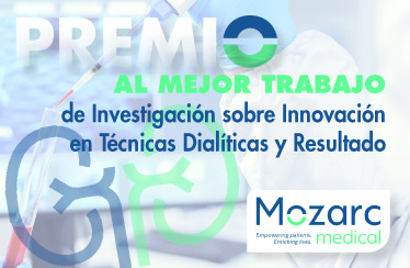 Premio Mozarc Medical al mejor trabajo de Investigación sobre Innovación en Técnicas Dialíticas y Resultado 2024