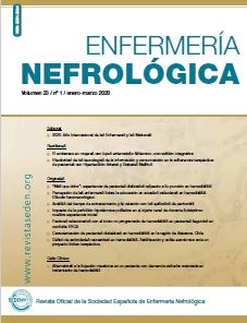 Revista Enfermería Nefrológica nº 23, Volumen 1 