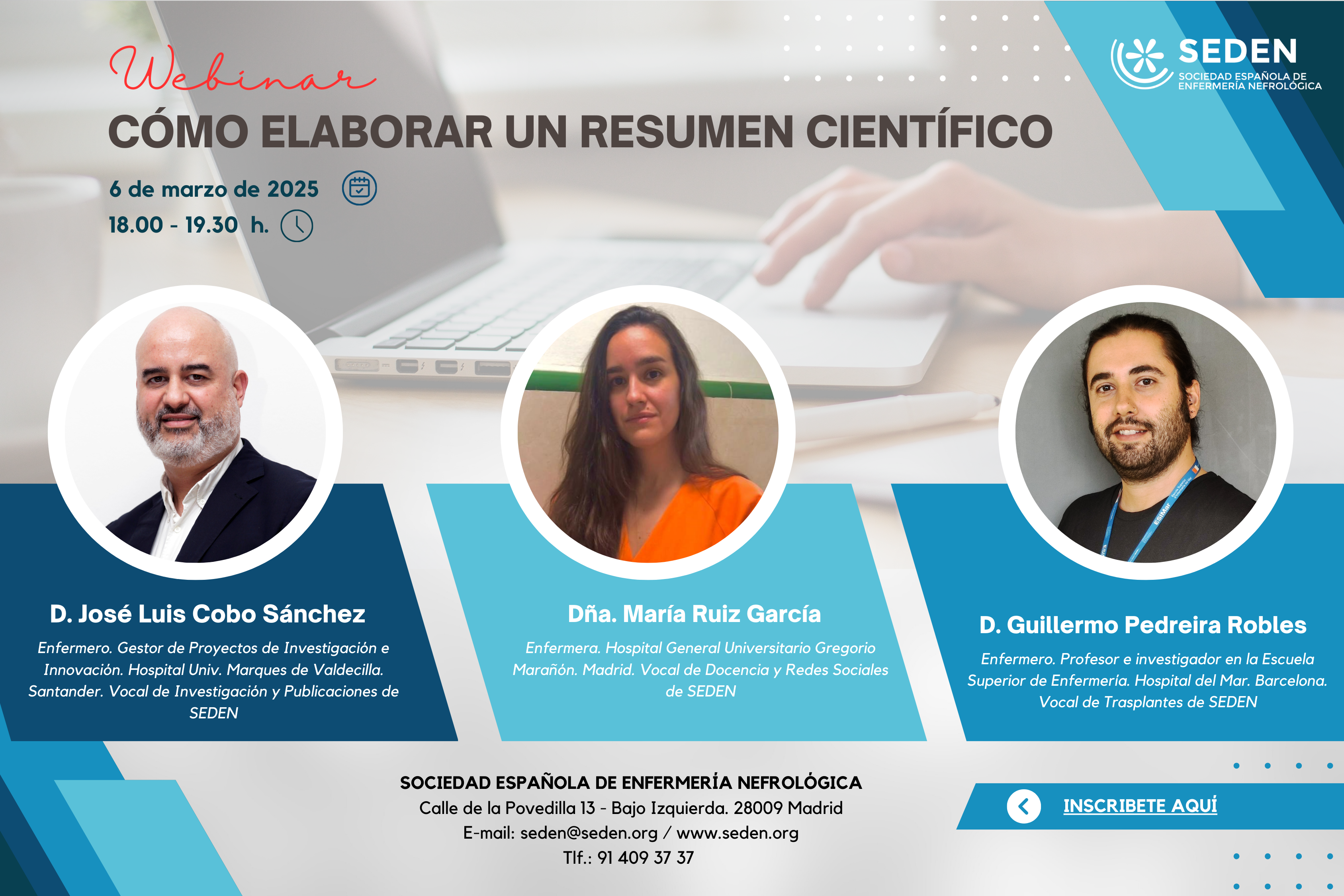 Webinar “Cómo elaborar un resumen científico”. 2ª Edición 