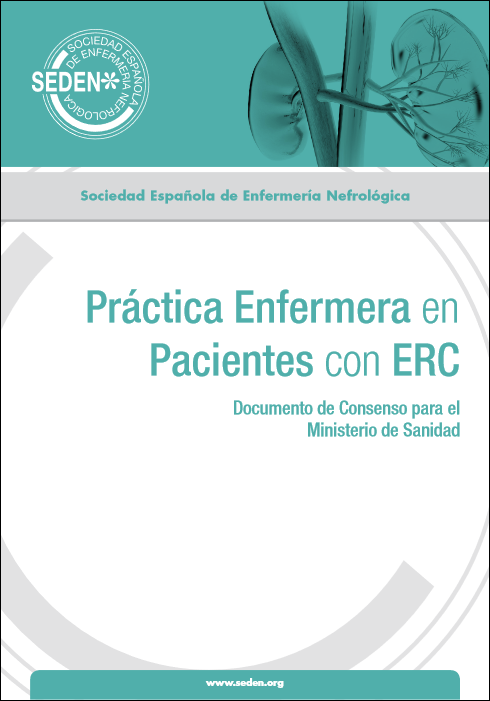  Práctica Enfermera a pacientes con ERC. Documento de Consenso Ministerio de Sanidad   